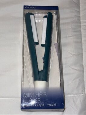 NIB Travel Hair Waiver VIVASPA Mini HAIR WAVER Hair Curler Hot Tools Beauty